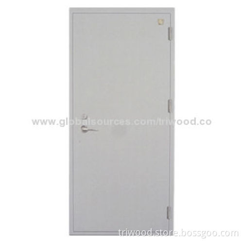 Fire Door with Perlite Core and Powder Coated Steel to Suitable for 0.5, 1, 1.5H Fire Rating